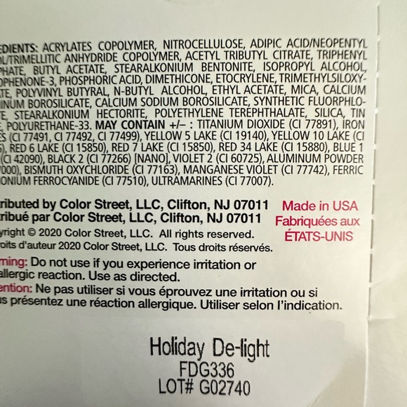 Color Street Nail Polish Strips (Choose 3 for $18) - Picture 4 of 4